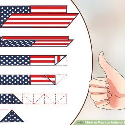 American USA Flag Etiquette
