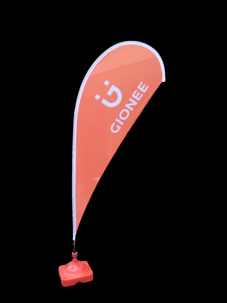 Event custom outdoor use teardrop flag