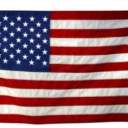 U.S. Embassy And The Wall Of Flags