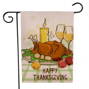Custom happy Thanksgiving flags