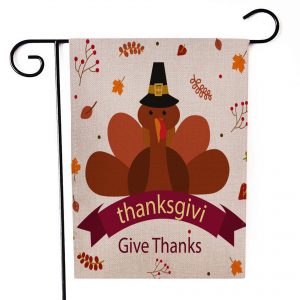 Custom happy Thanksgiving flags