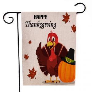 Custom happy Thanksgiving flags