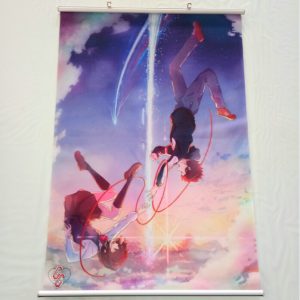 Custom Japanese anime silk flag