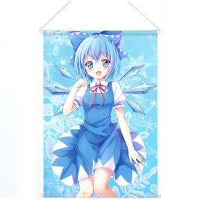 Custom Japanese anime silk flag