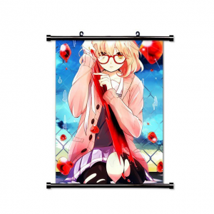Custom Japanese anime silk flag