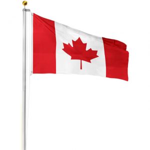 Custom Maple Leaf flag of Canada