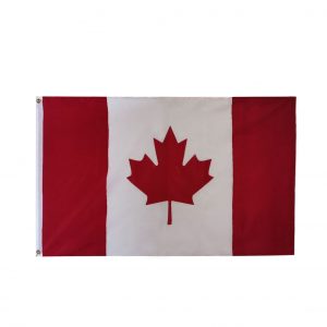 Custom Maple Leaf flag of Canada