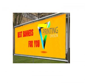 Custom advertising banners and flags