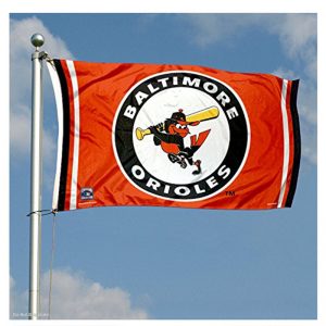 Custom made baseball flag