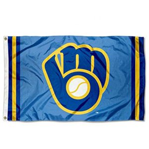 Custom made baseball flag