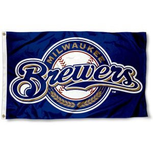 Custom made baseball flag