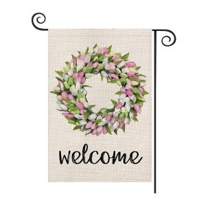 Custom printed garden flags