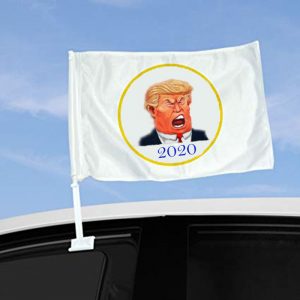 Custom trump car window flag