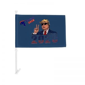 Custom trump car window flag