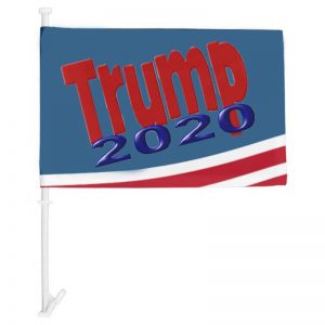 Custom trump car window flag
