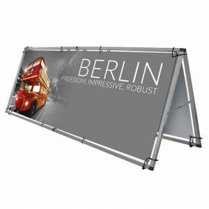 Custom outdoor advertising flags