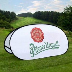 Custom outdoor advertising flags
