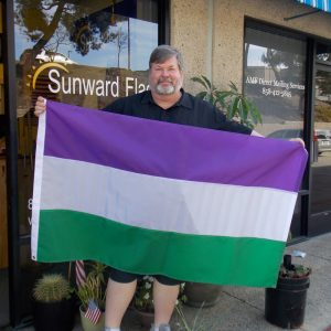 Custom polyester wall flags