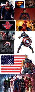 Custom science fiction movie flags