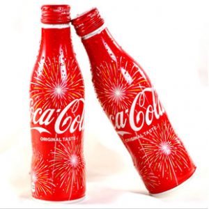 Custom made Coca Cola flags