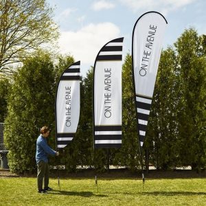 Custom made large flags