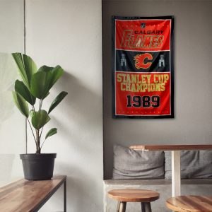Custom made Stanley Cup champion flags