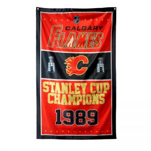 Custom made Stanley Cup champion flags