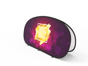Low cost custom portable flags