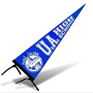 Custom exquisite advertising triangle flags