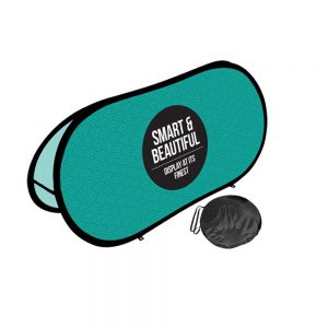 Custom landing portable flags