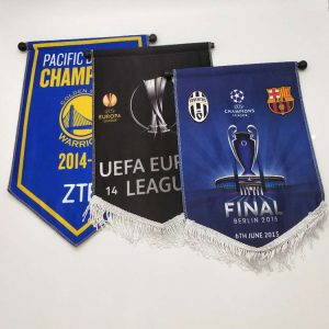 Custom made wonderful flag hanging